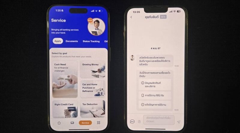 ทีทีบี แบงก์ไทยแห่งแรกใช้ Generative AI ยกระดับบริการลูกค้าบน Mobile Banking